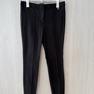 Massimo Dutti Black Slim Trousers – EU 38